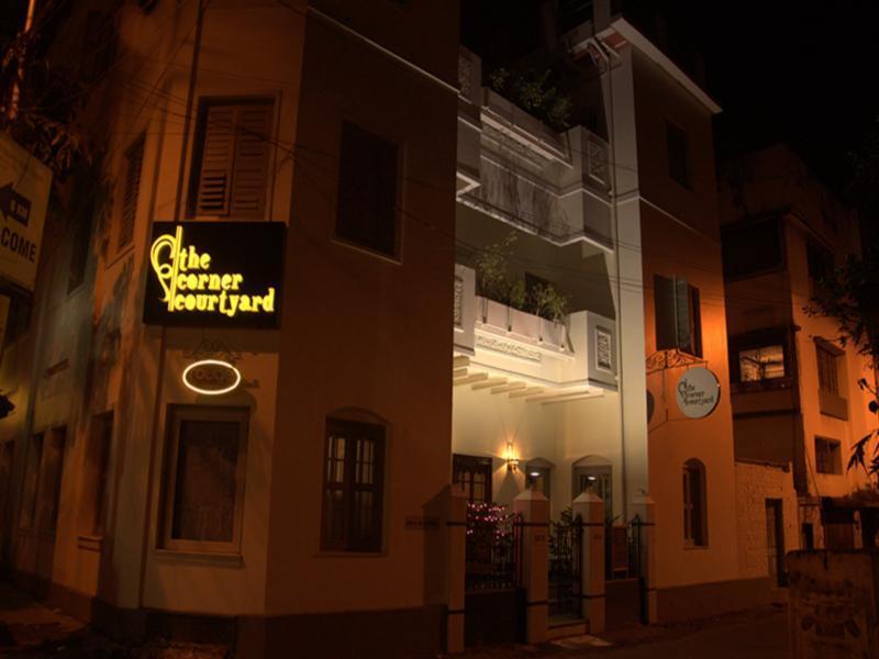 The Corner Courtyard Hotel Calcutá Exterior foto